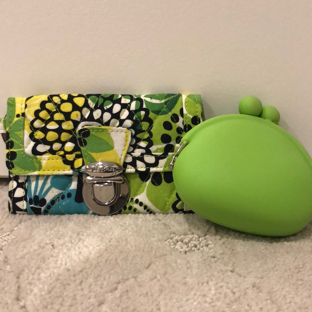 Vera Bradley Wallet and Neoprene Colin Purse